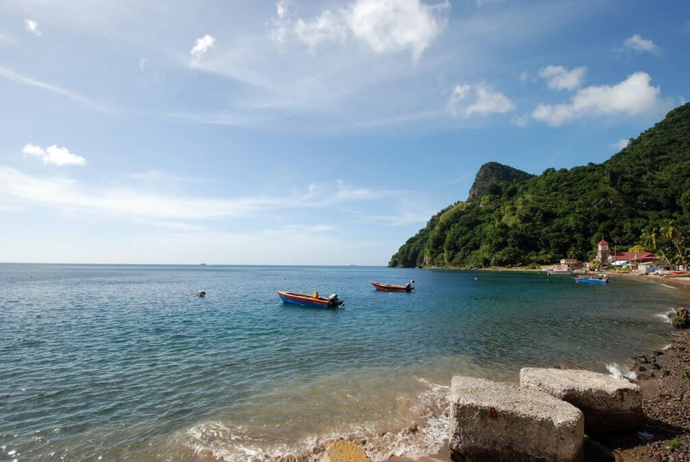 Baie de Soufrière, Dominique