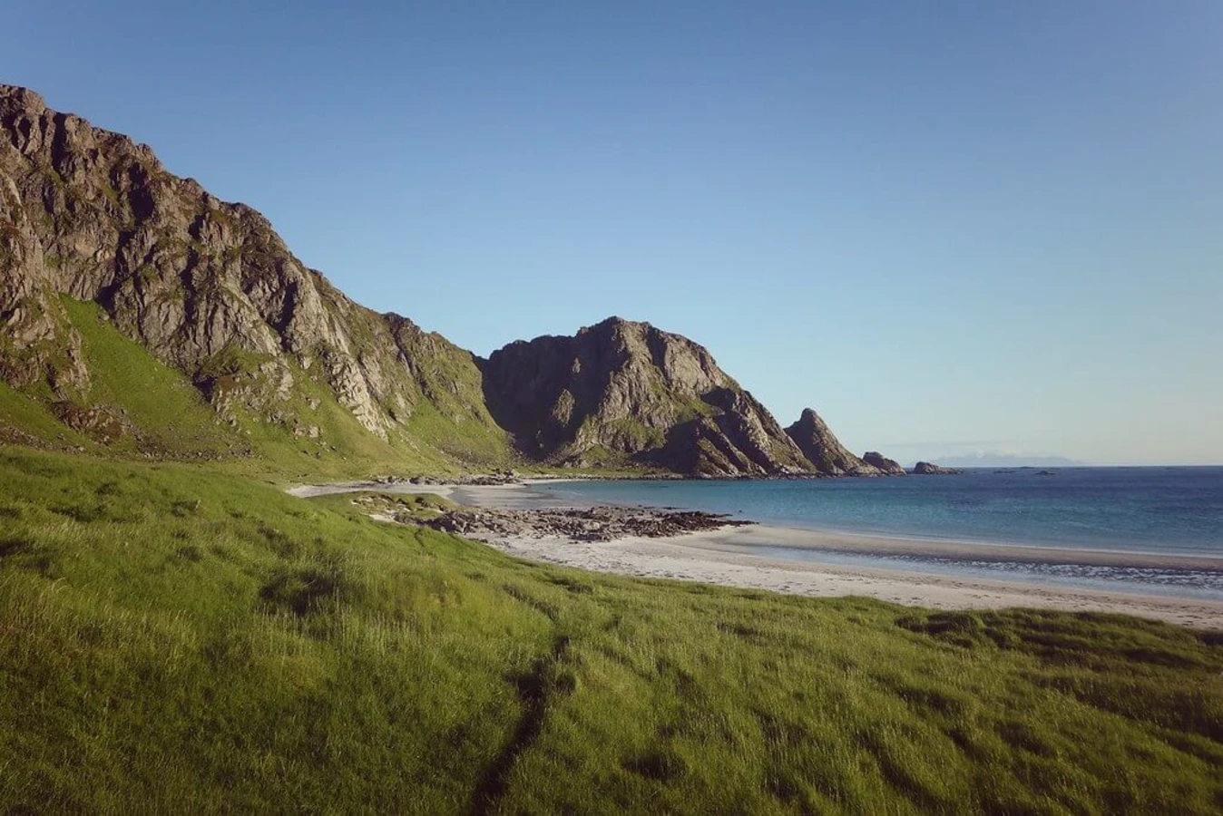 Hoyvika Beach, Norvège