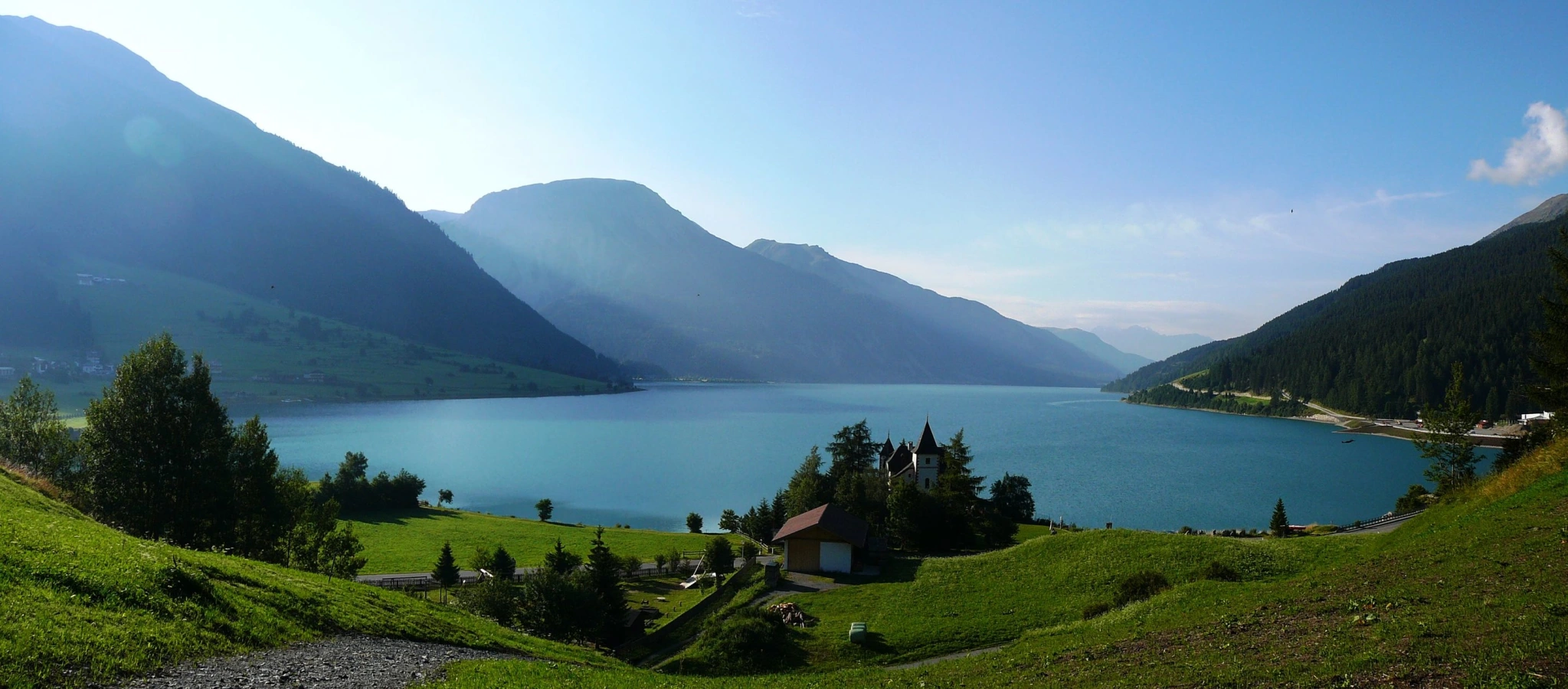 Lac de Resia, Italie