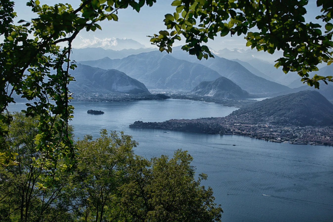 Lac Majeur, Italie, Italie, Suisse