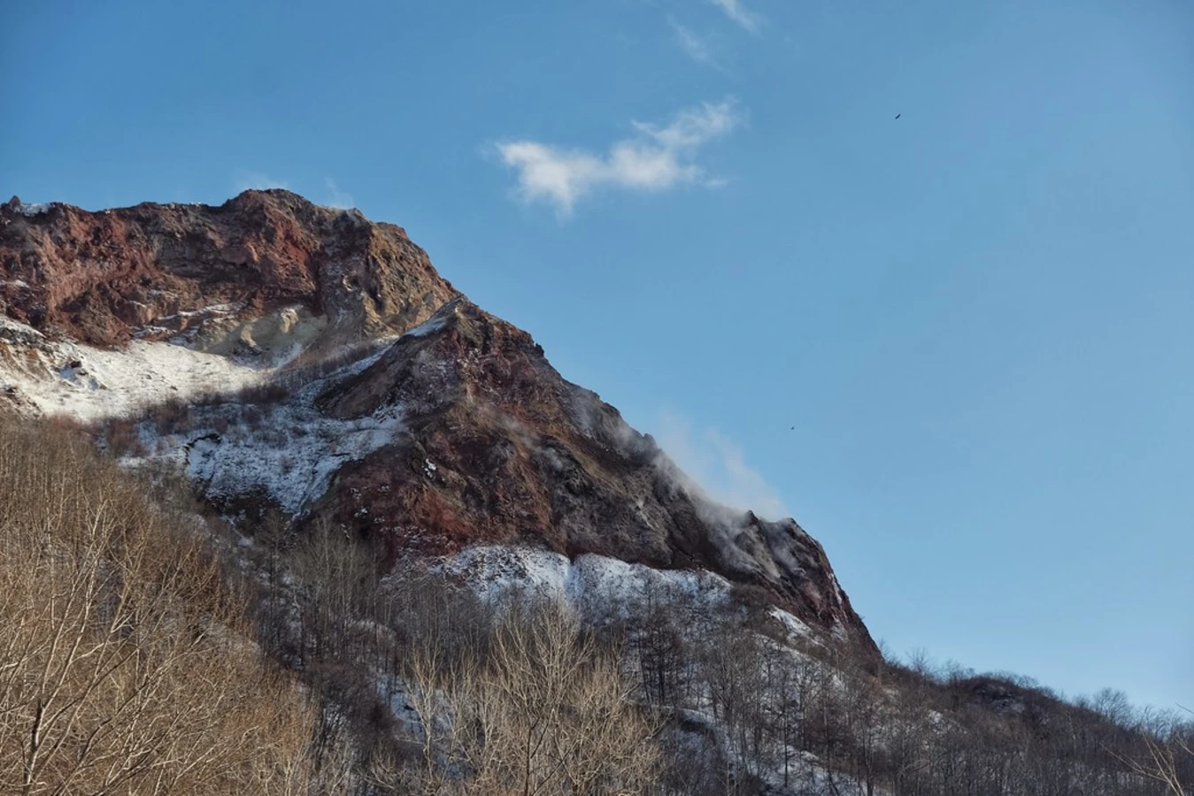 Mont Usu, Japon