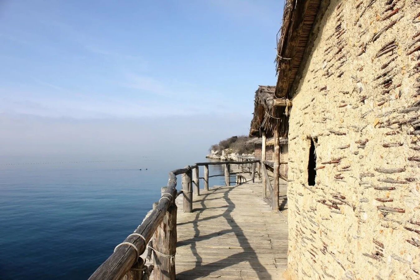 Lac d'Ohrid, Macédoine du Nord, Albanie