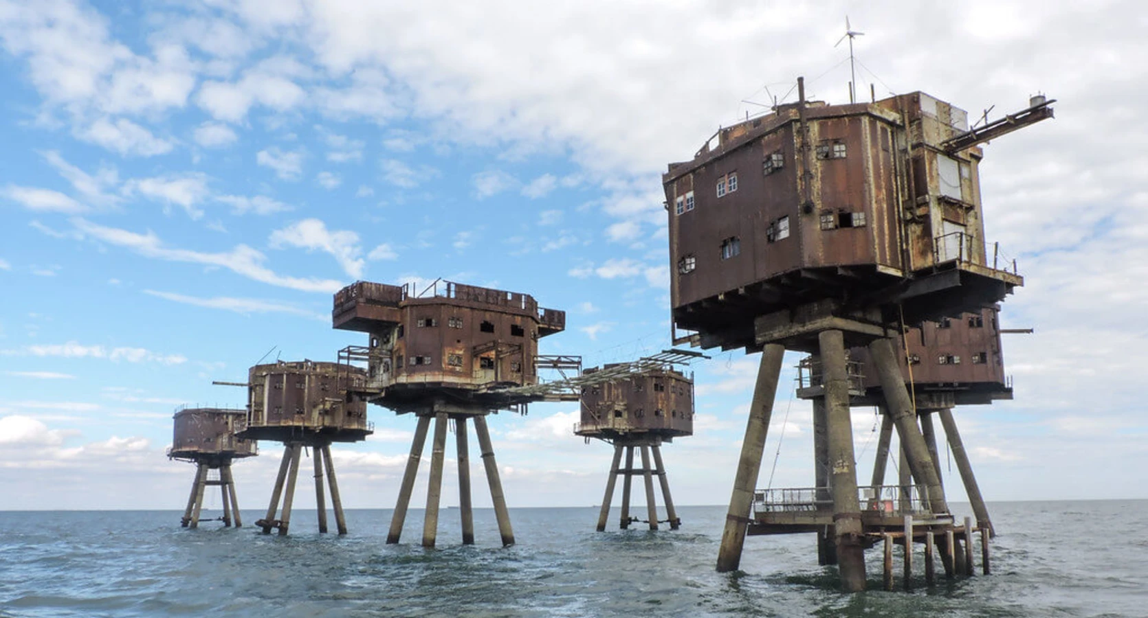 Forts Maunsell, Angleterre