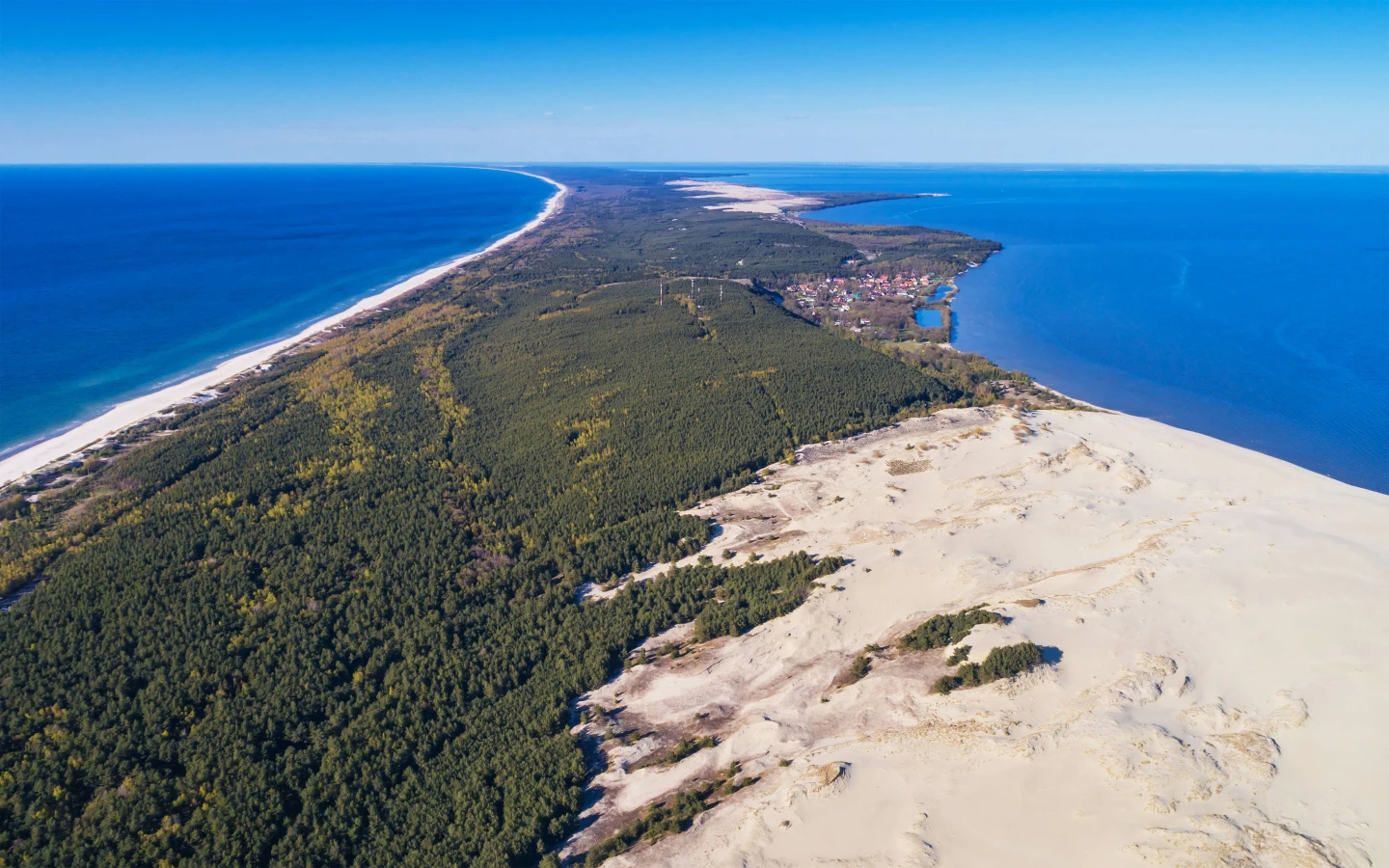 Isthme de Courlande, Russie