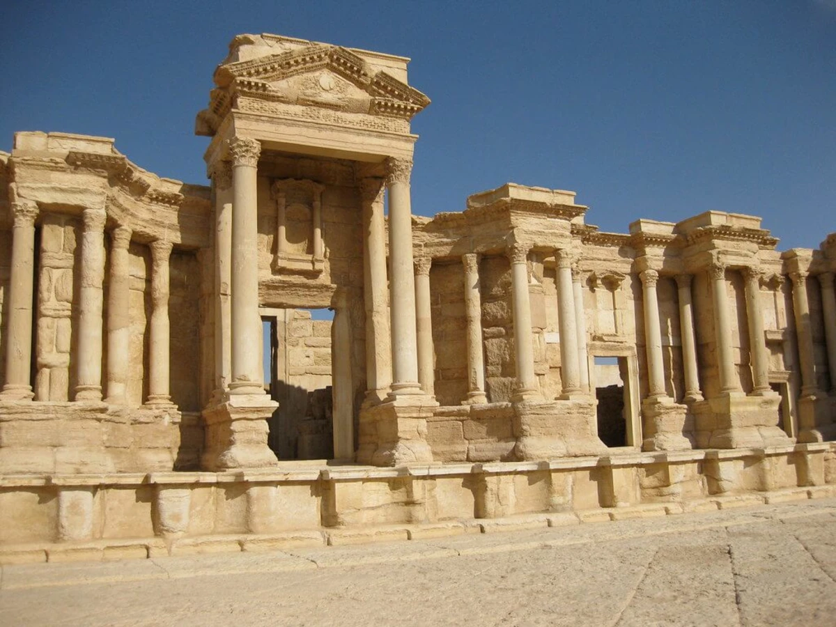 Site archéologique Palmyre, Syrie