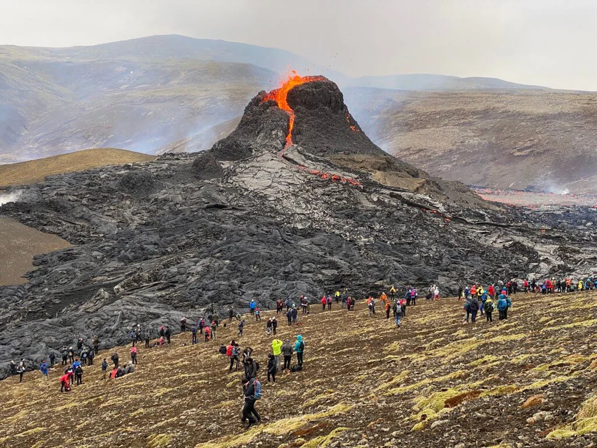 Geldingadalir, Islande