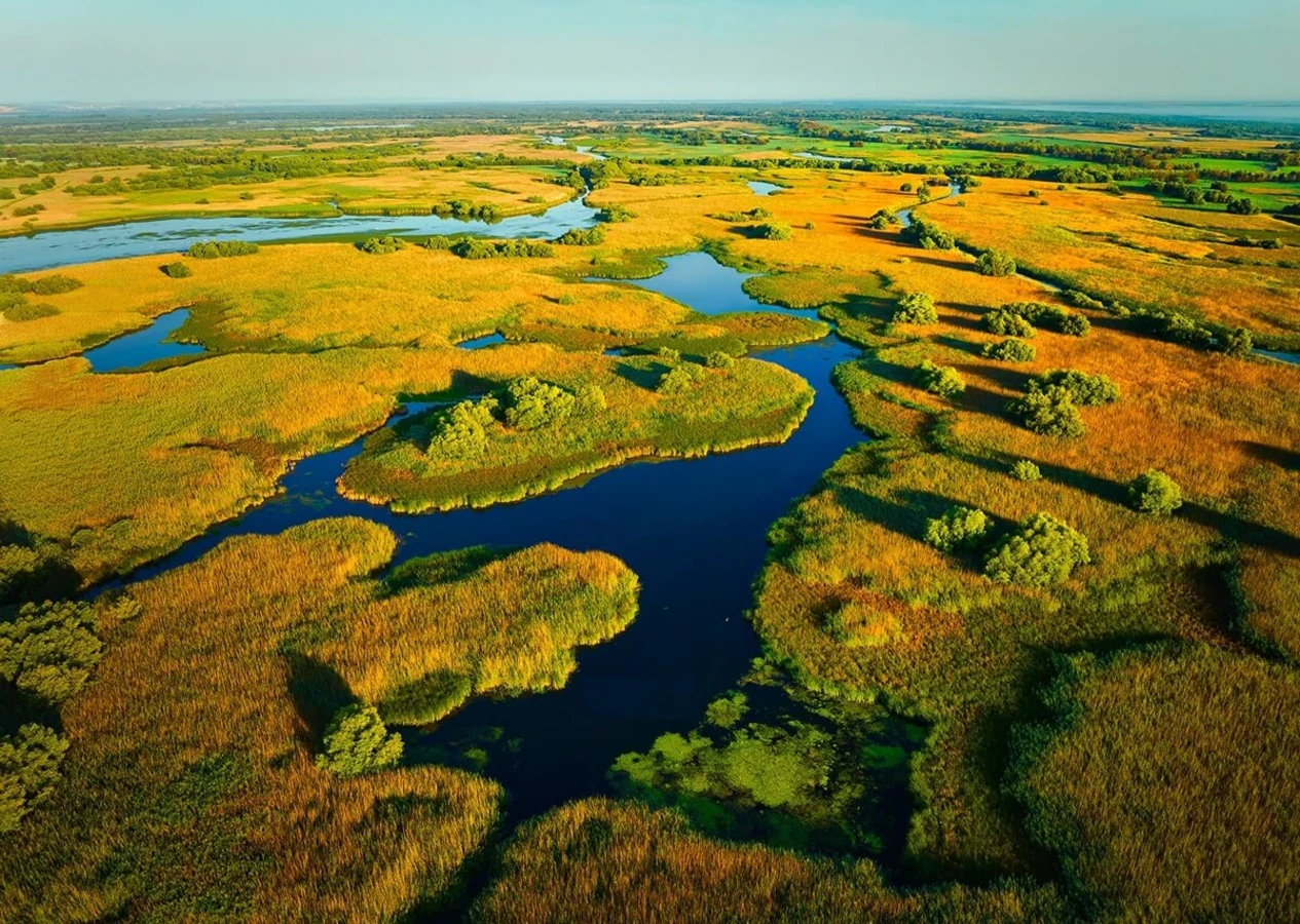 Réserve de biosphère du delta du Danube, Roumanie, Ukraine