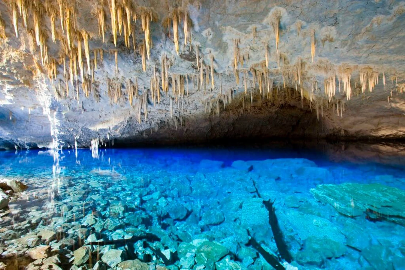 Gruta do Lago Azul, Brésil