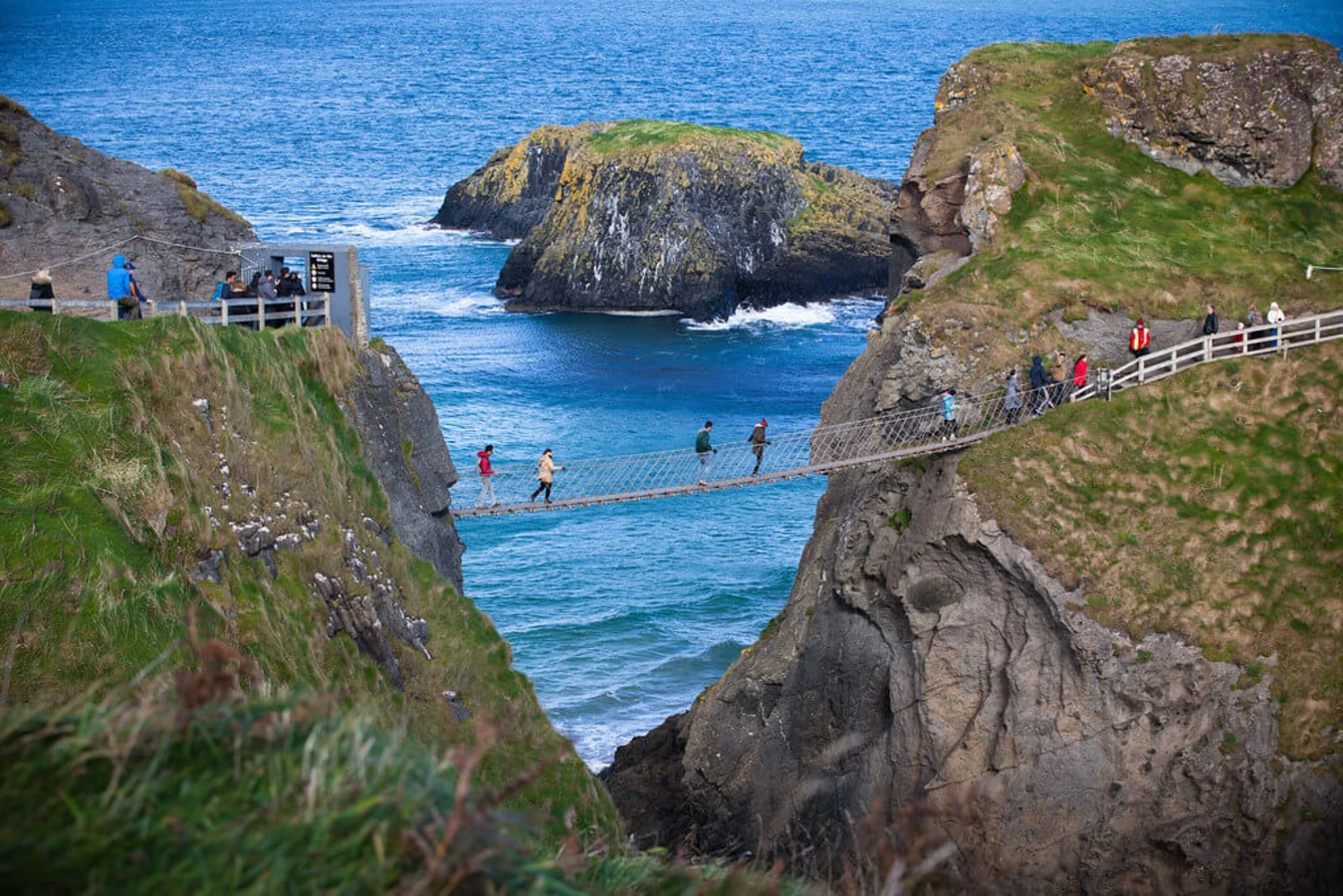 Pont de corde de Carrick-a-Rede, Irlande