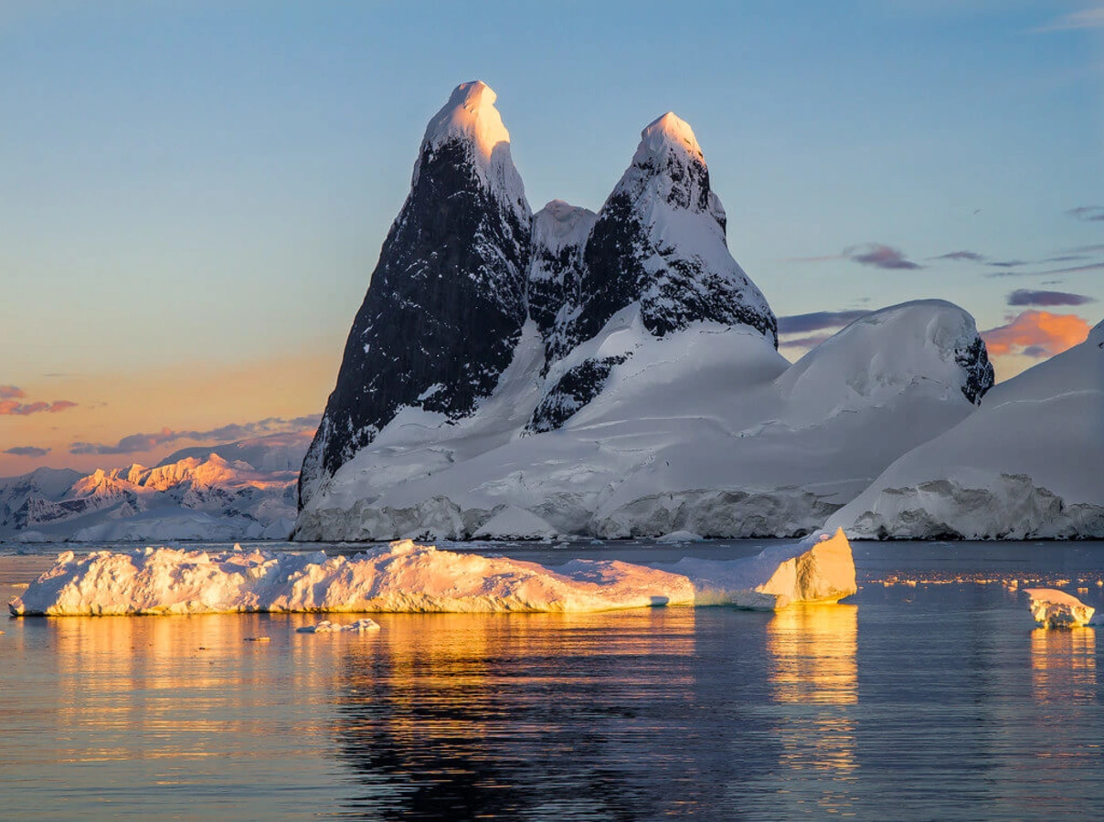 Chenal Lemaire, Antarctique