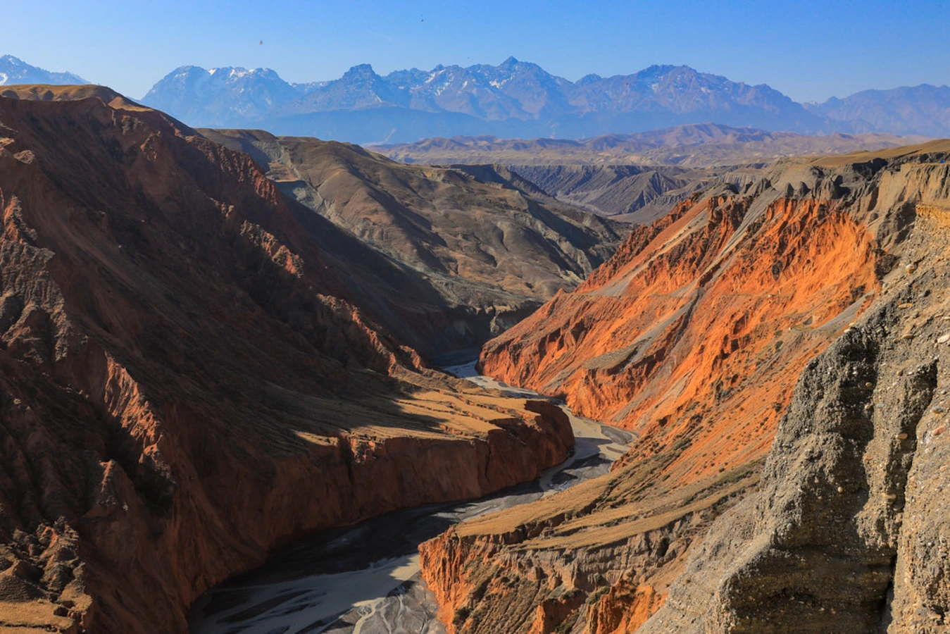 Grand Canyon d'Anjihai, Chine