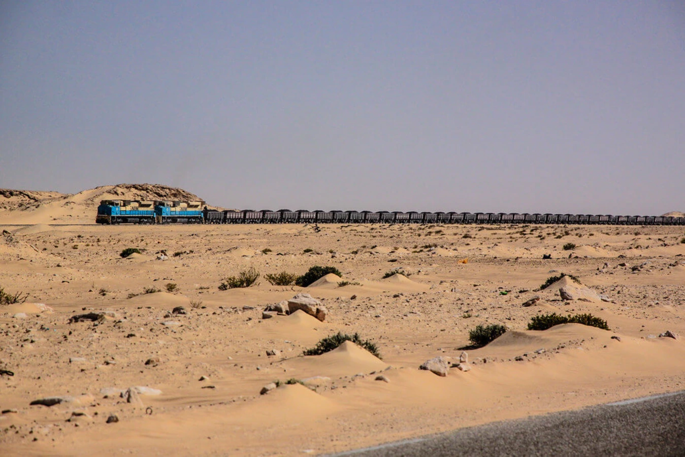 Train minéralier de Mauritanie, Mauritanie, Mauritanie, Mauritanie, Mauritanie