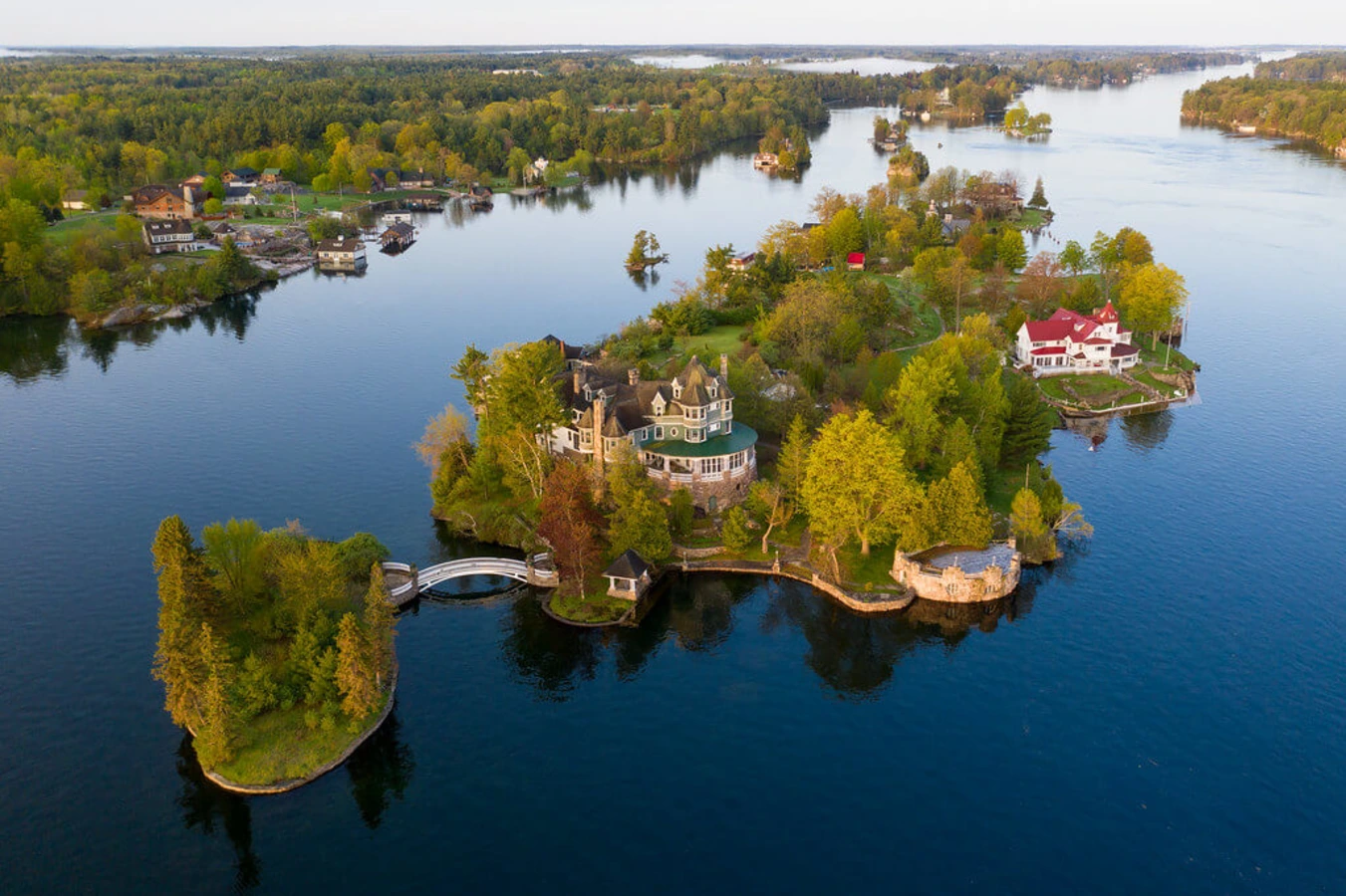Archipel des Mille-Îles, Canada, États-Unis