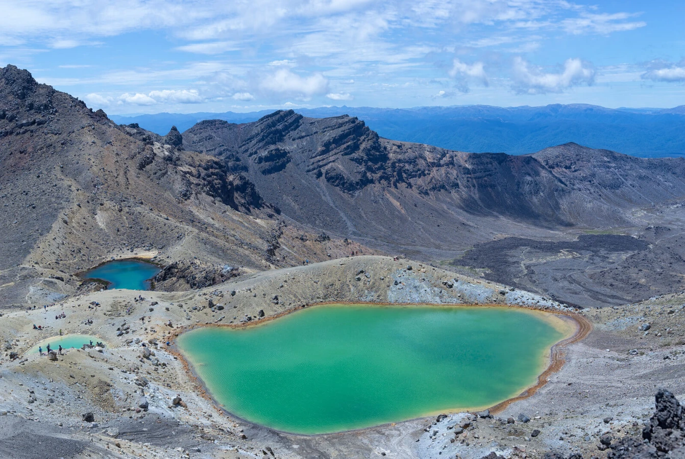 Emerald Lakes (Nouvelle-Zélande), Nouvelle-Zélande