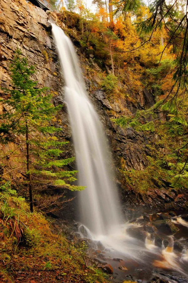 Plodda Falls, Écosse
