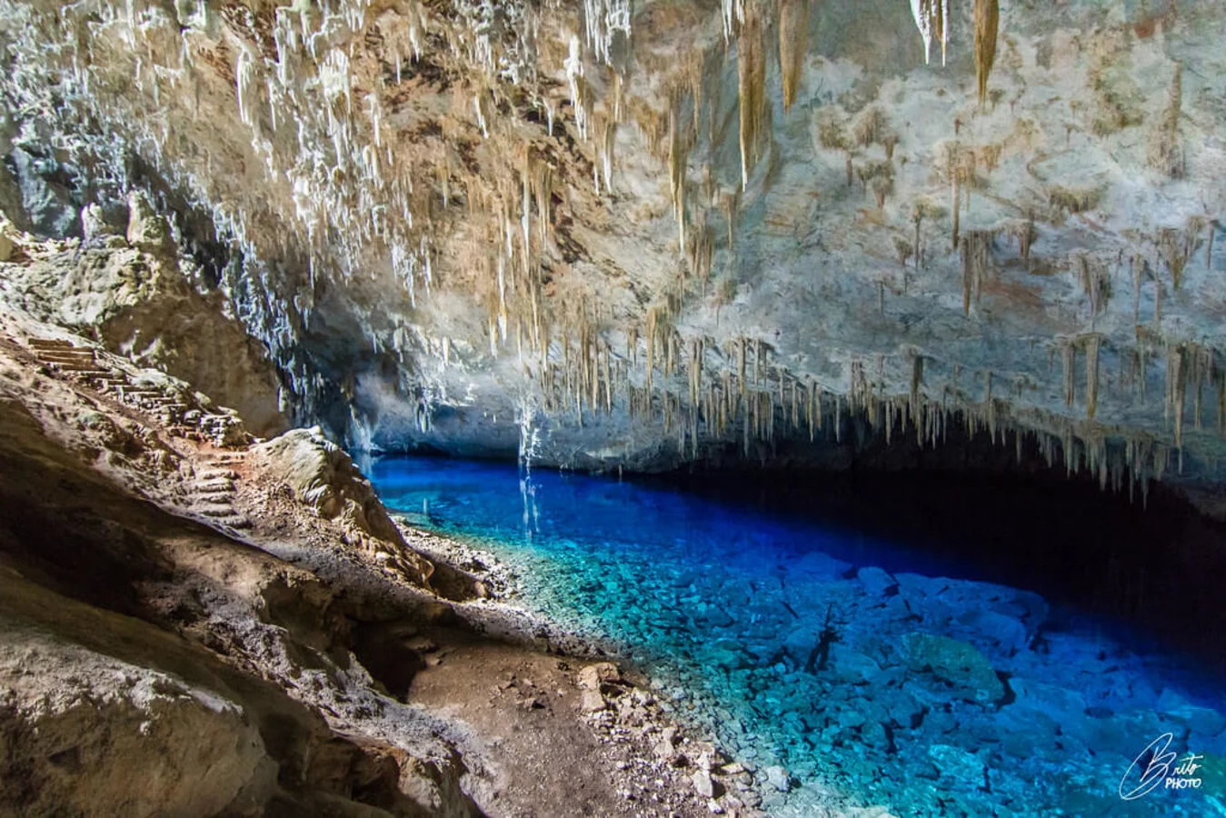 Gruta do Lago Azul, Brésil